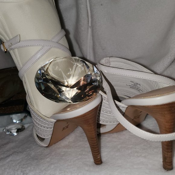 BCBGeneration Karli Sandal in CHALK COLOR - Picture 6 of 11